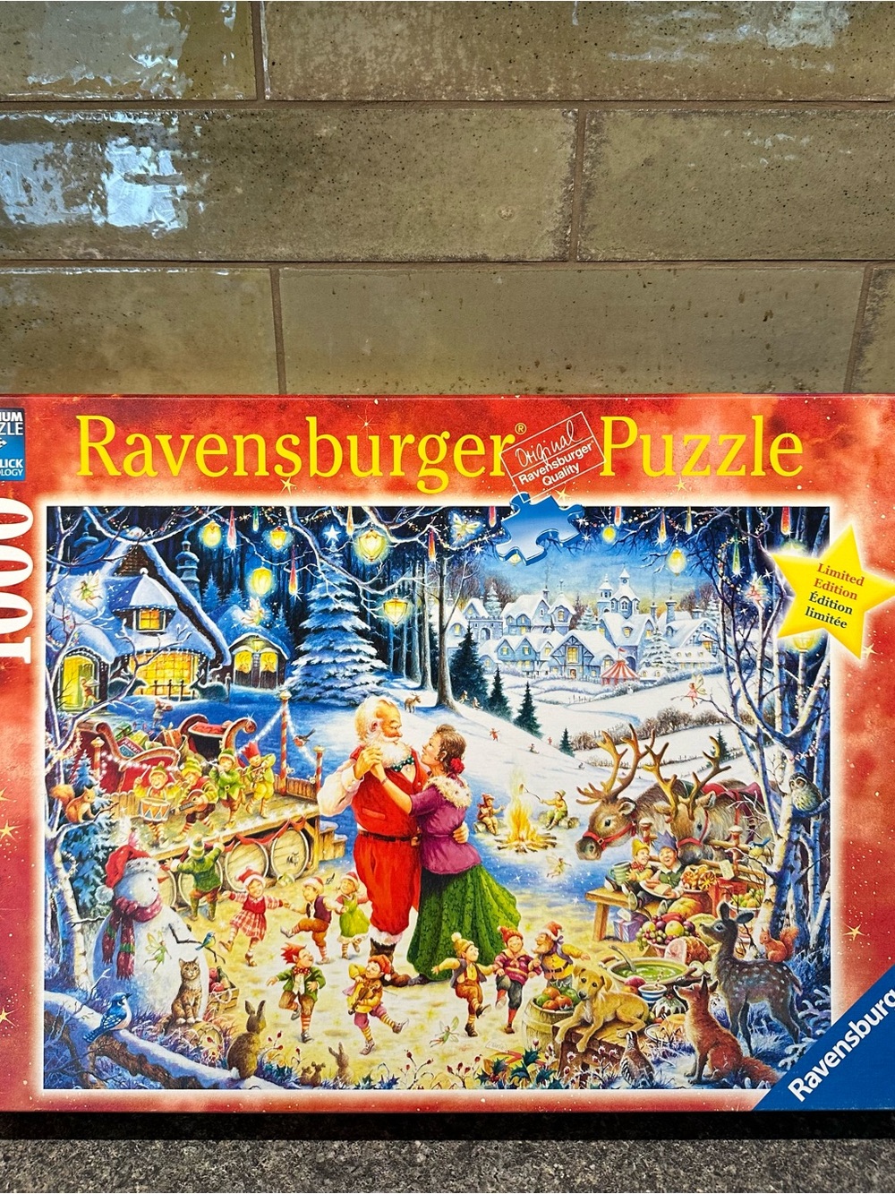 Ravensburger Special Edition 1000-Piece Puzzle Santa’s Christmas Party